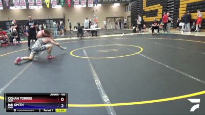 190 lbs Cons. Round 1 - Cohan Torres, Iowa vs Ian Smith, Iowa