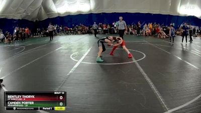 68 lbs Round 5 (6 Team) - Bentley Thoryk, CP Wrestling vs Camden Porter, Neighborhood