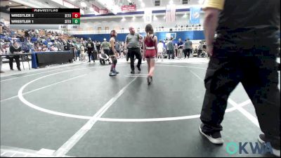 85 lbs Rr Rnd 4 - Ivy Buck, ARDMORE TAKEDOWN CLUB vs Clementina Zapata, OKC Saints Wrestling