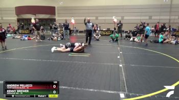 125 lbs Semis & 1st Wrestleback (8 Team) - Kenny Brewer, Donahue WA vs Andrew Pellecci, Team Gotcha Black