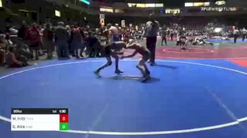 88 lbs Quarterfinal - Mikey Fritz, Team Aggression vs Daniel Alire, Somerton