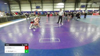 112 lbs Consi Of 4 - John Childs, Mayo Quanchi vs Caiden Skidgell, Maine Trappers