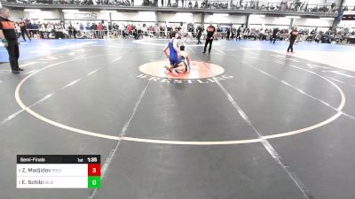 152 lbs Semifinal - Evan Schibi, Gilbert School vs Zikhriddin Madjidov, Poly Prep