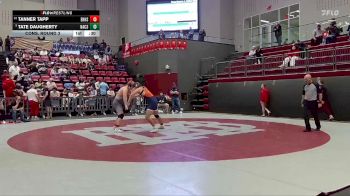 215 lbs Cons. Round 3 - Tate Daugherty, Nashville Christian School vs Tanner Tapp, Ensworth High School
