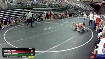 100 lbs Round 3 (6 Team) - Tracen Frain, Iowa USA Red vs Imareon Baxter, Nebraska Blue