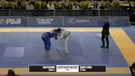 Isabely Generoso Da Silva Lemos vs Gabrieli Pessanha De Souza Marin 2025 Pan Jiu Jitsu IBJJF Championship