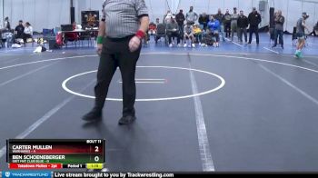 76 lbs Round 4 (6 Team) - Ben Schoeneberger, Grit Mat Club Blue vs Carter Mullen, Warhawks