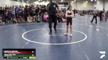 76 lbs Champ. Round 2 - Kenlynn Nau, Beaverton WC vs Addilyn Brumm, Real Life Christian Academy