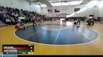 113 lbs Champ. Round 1 - Liam Sivess, First Baptist Academy vs Ryker Spooner, Liberty Christian School