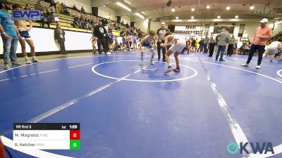 95-101 lbs Rr Rnd 3 - Matthew Magness, Team Tulsa Wrestling Club vs Blake Ketcher, Pryor Tigers