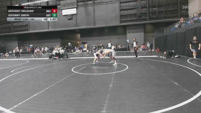 141 lbs Champ. Round 2 - Jovonny Smith, Barton vs Anthony Delgado, Doane University