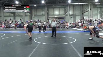250 lbs Cons. Round 1 - Justin Morgan, Mulvane vs Landon Sweat, Trailblazer