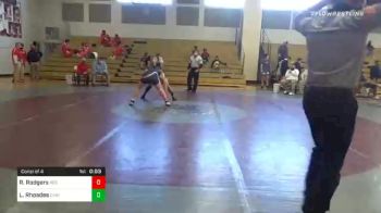 172 lbs Consolation - Robert Rodgers, Red Land vs Logan Rhoades, Carlisle