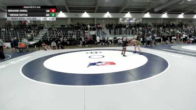 175 lbs Quarters - Ibrahim Dheel, Legacy Dragons Wrestling vs Nevan Doyle, Askren Wrestling Academy