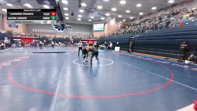 215 lbs Cons. Round 2 - Leandro Franco, Plano East vs Jacob Lobato, Conroe