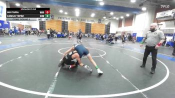 106 lbs Cons. Round 3 - Camilo Yepez, Redwood vs Javi Tapia, Warren