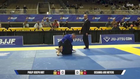 Desamka Aru Meyers vs Philip Joseph Hirt 2026 Pan Jiu Jitsu IBJJF Championship