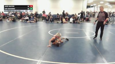 55 lbs Consi Of 8 #2 - Jase Dalton, CA vs Leo Navarro, OR