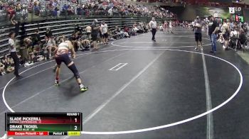 140 lbs Round 1 (6 Team) - Drake Troxel, Nebraska Blue vs Slade Pickerill, Kansas Copperheads