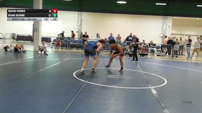 165 lbs Round Of 16 - David Perez, RI vs Evan Schibi, CT
