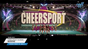 Cheer Legacy Allstars - Queens [2025 L4 Senior - D2 - Small - B Day 2] 2025 CHEERSPORT National All Star Cheerleading Championship