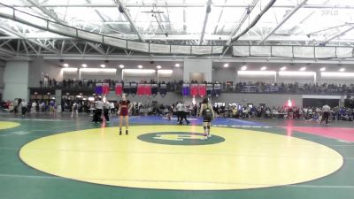 120 lbs Quarterfinal - Jillian Blake, Trumbull vs Madeline Lundell, Granby/East Granby