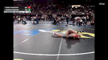 6A 165 lbs Quarterfinal - Damion Hamilton, Post Falls vs Grant Gugelman, Madison