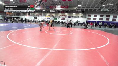 157 lbs Champ. Round 1 - Cale Hein, Ottawa University vs Jacob Ramirez, Hope International University