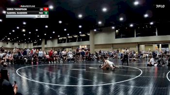 132 lbs Round 1 (6 Team) - Gabriel Sanders, Pod Squad vs Chris Thompson, Louisiana Mud Bugs