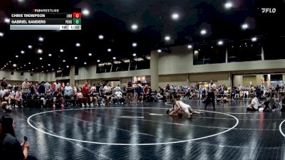 132 lbs Round 1 (6 Team) - Gabriel Sanders, Pod Squad vs Chris Thompson, Louisiana Mud Bugs