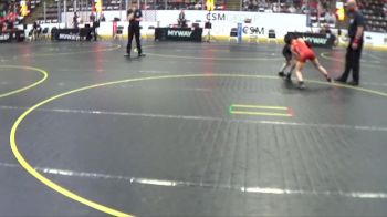 72 lbs Cons. Round 4 - Andrew Carpentier, Pinckney WC vs Lucas Mona, Redhawks WC (Troy)