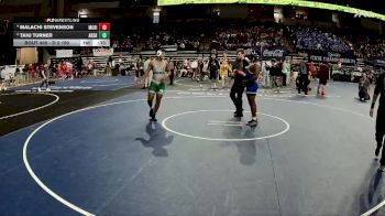 D 2 190 lbs Cons. Round 5 - Malachi Stevenson, McKinley vs Tahj Turner, Archbishop Shaw