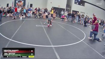 66 lbs Round 1 - Newton Manucy, Ninety Six Wrestling vs Abel Benton, White Knoll Youth Wrestling