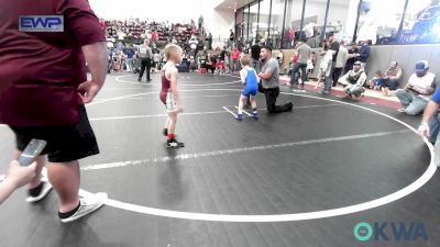 49 lbs Round Of 16 - Kutter Gay, Blackwell Wrestling Club vs Arlo Bartlett, Piedmont