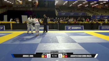 Adrian E. Giwa vs Augusto Cesar Cunha Mazza 2026 IBJJF Orlando Summer Open