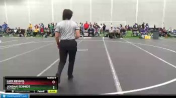 126 lbs Round 1 (8 Team) - Jace Kennel, Nebraska Blue vs Jordan Schmidt, All Stars