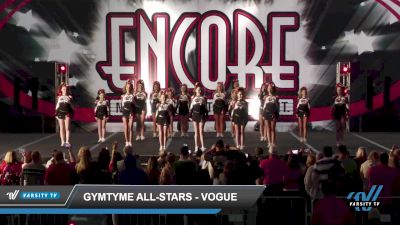 GymTyme All-Stars - Vogue [2022 L1 - U17 Day 1] 2022 Encore Louisville Showdown