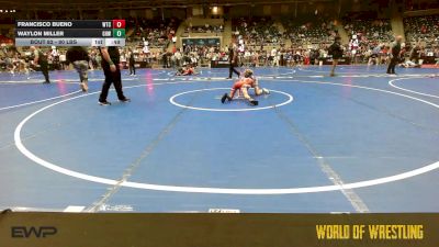 80 lbs Consi Of 16 #2 - Francisco Bueno, WTC vs Waylon Miller, Greater Heights Wrestling