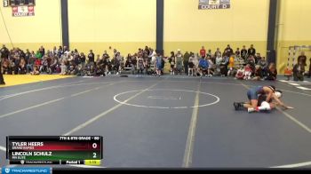 80 lbs Champ. Round 1 - Lincoln Schulz, MN Elite vs Tyler Heers, Grand Rapids