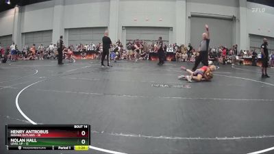 84 lbs Round 3 (10 Team) - Nolan Hall, Level Up vs Henry Antrobus, Indiana Outlaws