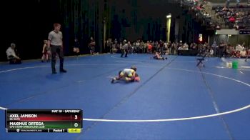 60 lbs Cons. Round 1 - Maximus Ortega, CPU Storm Wrestling Club vs Axel Jamison, DC Elite