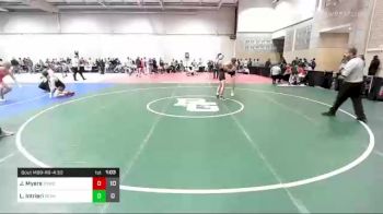 126 lbs Rr Rnd 2 - Jack Myers, Team Nauman Wrestling Club vs Logan Intrieri, Seahawks White