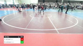 134-H lbs Round Of 64 - Casey Mack-Snell, North Babylon Athletic Club vs Mason Johnson, Seagull Wrestling Club