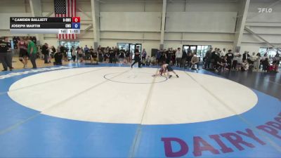59 lbs 5th Place Match - Camden Balliett, RWC - Roy Wrestling Club vs Joseph Martin, Champions Wrestling Club