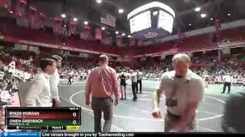 160 lbs D1 - Quarter-finals (fri 5:30 P.m.) - Ryker Morgan, Muskego vs Owen Griesbach, Marshfield