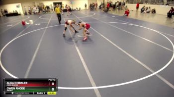 127A Semifinal - Owen Rhode, Anoka vs Alijah Hibbler, Coon Rapids