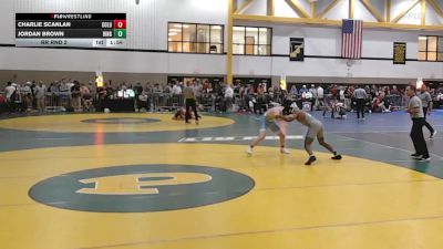 157White lbs Rr Rnd 2 - Charlie Scanlan, Columbia vs Jordan Brown, Binghamton