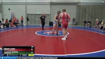 285 lbs Semis & 3rd Wb (16 Team) - Grant Lyons, North Dakota Blue vs Charles Higdon, Georgia Blue