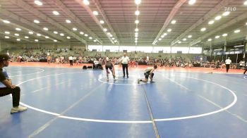 120 lbs Rr Rnd 2 - Samuel Burega, Hammer Wrestling Club vs Rhyis Polenske, The Tribe