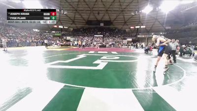 Boys 1B/2B 138 Quarterfinal - Tyge Plank, Tonasket vs Joseph Kruse, Okanogan